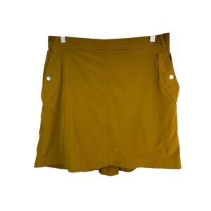 Athleta Women's Size 16 Ochre Athletic Breathable Skirt Skort